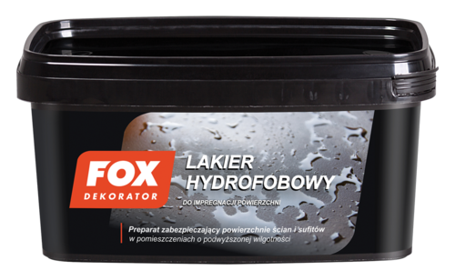 FOX DEKORATOR LAKIER HYDROFOBOWY 3l