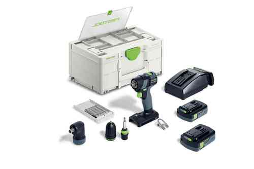 Festool Akumulatorowa wiertarko-wkrętarka TXS 18 C 3,0-Set - 576896