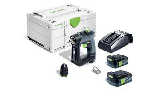 Festool Akumulatorowa wiertarko-wkrętarka CXS 12 2,5-Plus - 576864