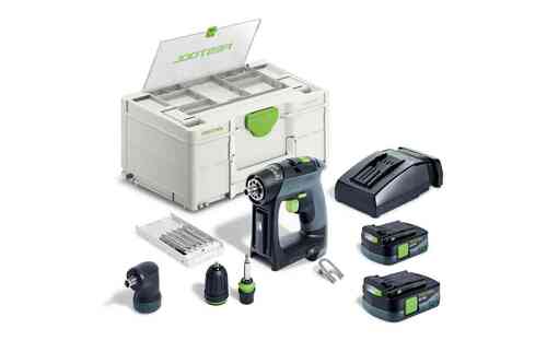 Festool Akumulatorowa wiertarko-wkrętarka CXS 12 2,5-Set - 576865