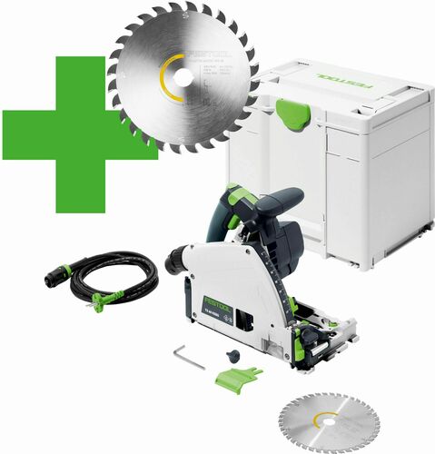 Festool Zagłębiarka TS 60 K-Plus Master Edition - 577847 + Tarcza pilarska WOOD UNIVERSAL HW 168x1,8x20 W28