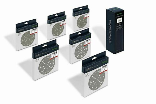 Festool Krążki ścierne Granat STF D150/48 GR-Set P - 578131 + Bidon 1l GRATIS