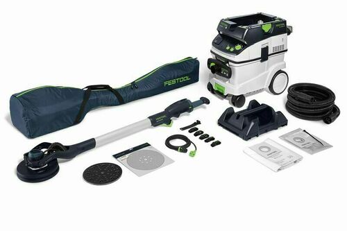 Festool Zestaw złożony z szlifierki przegubowej i odkurzacza PLANEX LHS 2-M 225 EQ/CTL 36-Set - 577457