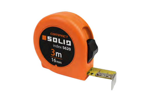 Miara Zwijana Metrówka Taśma miernicza Compact SOLID 5m – 5621