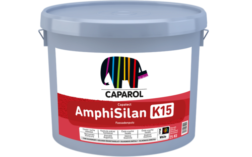 Caparol AmphiSilan Fassadenputz K15 25 kg - tynk silikonowy cienkowarstwowy dekoracyjny gotowy do użycia