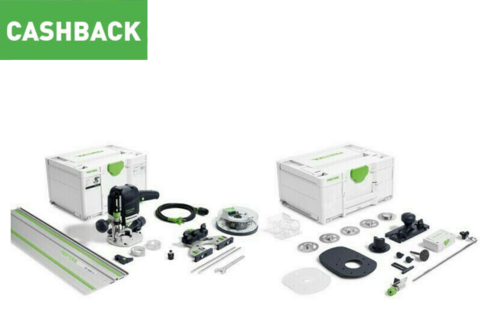 Festool Frezarka górnowrzecionowa OF 1010 REBQ-FS-Set+Box - 578053
