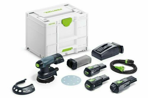 Festool Akumulatorowa szlifierka mimośrodowa ETSC 125 3,0 I-Set - 578142