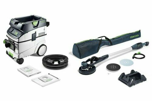 Festool Zestaw złożony z szlifierki przegubowej i odkurzacza PLANEX LHS-E 225/CTL 36 EI-Set - 578417