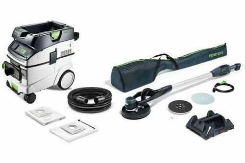Festool Zestaw złożony z szlifierki przegubowej i odkurzacza PLANEX LHS-E 225/CTM 36-Set - 578418