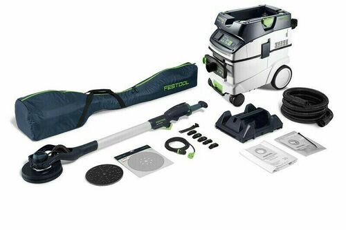 Festool Zestaw złożony z szlifierki przegubowej i odkurzacza PLANEX LHS 2-M 225 EQ/CTM 36-Set - 578453