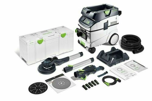 Festool Zestaw złożony z szlifierki przegubowej i odkurzacza PLANEX LHS 2 225 EQI/CTM 36 EI-Set - 578425