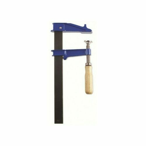 PIHER Ścisk śrubowy tłokowy FM-60 cm max. siła nacisku 900 kg , ramię 8,5 cm, szyna 35x8 mm, rękojeść drewniana P42060