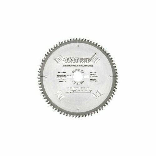 CMT Piła tarcza do aluminium oraz płyt laminowanych 296.225.64M
