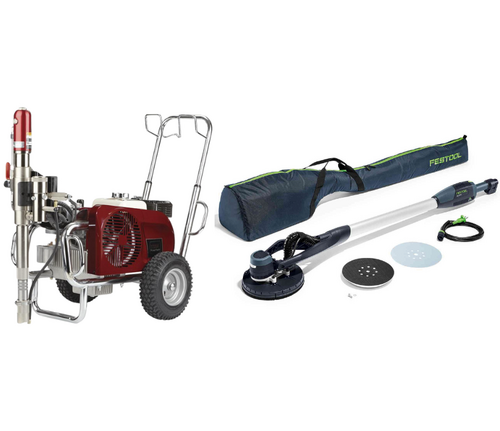 Agregat malarsko-szpachlarski Titan Speeflo 6900 DI Plus + Festool Szlifierka przegubowa PLANEX LHS-E 225 EQ EASY - 571934