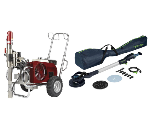 Agregat malarsko-szpachlarski Titan Speeflo 6900 DI Plus + Festool Szlifierka przegubowa PLANEX LHS 2-M 225 EQ - 577354