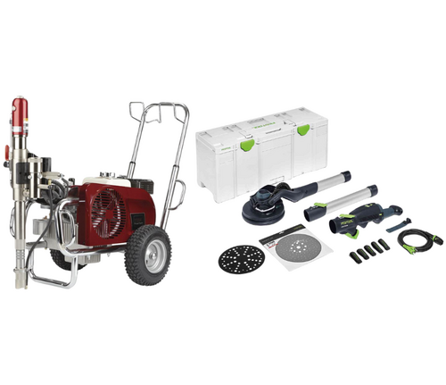 Agregat malarsko-szpachlarski Titan Speeflo 6900 DI Plus + Festool Szlifierka przegubowa PLANEX LHS 2 225 EQI-Plus - 575990