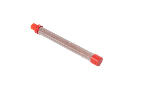 Filtr paluszkowy Titan z gwintem lewostronnym – czerwony (150 mesh)