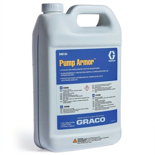 Olej Graco Pump Armor do płukania i konserwacji pompy w agregacie malarskim 3,8l - 245133
