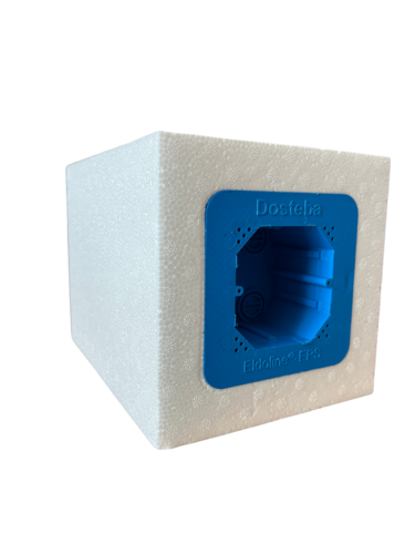 Gniazdko elektryczne zewnętrzne do elewacji Eldoline-EPS - 200mm 150x150mm Dosteba 6006820