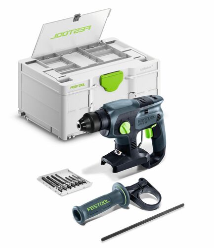 Festool Akumulatorowa młotowiertarka z funkcją kucia KHC-S 18-Basic-Set - 578748