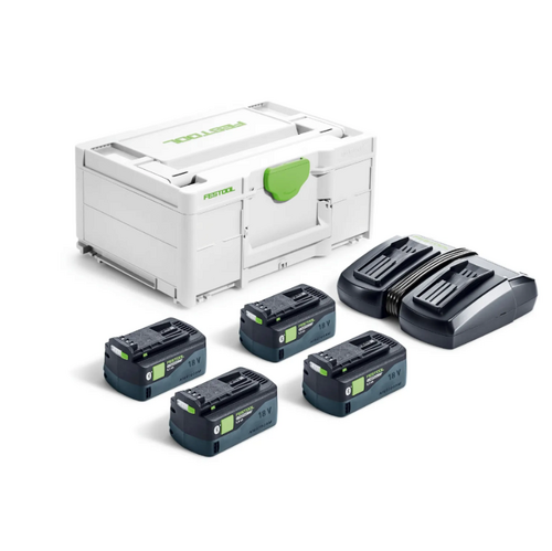 Festool Zestaw energii SYS 18V 4xHP5,0/TCL6 - 578681