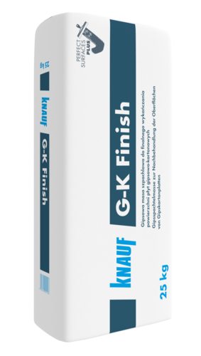Knauf G-K Finish gładź gipsowa do płyt gipsowo-kartonowych 25kg