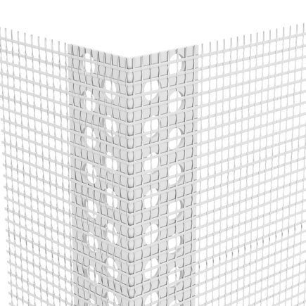 Narożnik tynkarski z siatką do systemów dociepleń 80 x 120 mm PROTEKTOR - 3799
