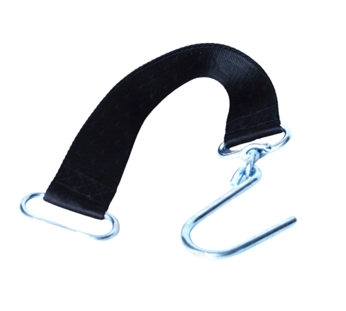 Pas materiałowy do podwieszania węża