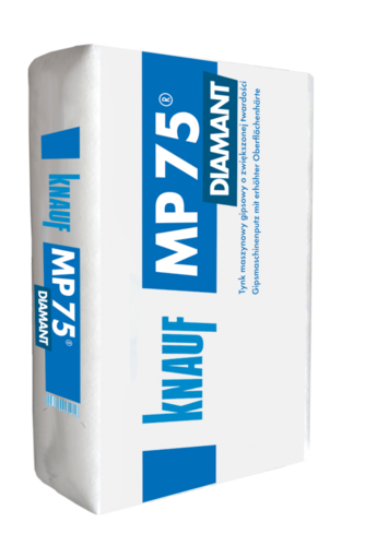 Tynk maszynowy gipsowy Knauf MP 75 Diamant - 30 kg