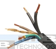 Kabel elektryczny budowlany 5x2,5 mm ELPAR H05RR-F