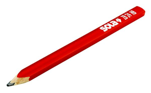OŁÓWEK SOLA ZB 24 - 66010520 Ołówek Stolarski Do Drewna Papieru i Kartonu
