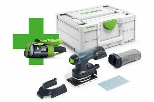 Festool Akumulatorowa szlifierka oscylacyjna RTSC 400-Basic-ERGO - 577028 + Akumulator BP 18 Li 3,0 ERGO I