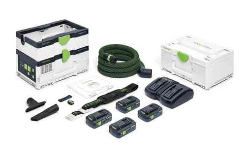 Festool   Akumulatorowy odkurzacz mobilny CLEANTEC CTMC SYS HPC 4,0 I-Plus -  576942