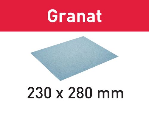 Festool Papier ścierny 230x280 P180 GR/10 Granat - 201262