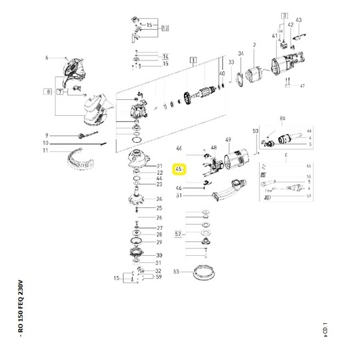 Festool Szczotki węglowe RO 150 FEQ - 494062