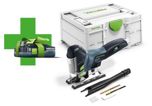 Festool Wyrzynarka akumulatorowa CARVEX PSC 420 EB-Basic-4,0 - 577026 + Akumulator HighPower BP 18 Li 4,0 HPC-ASI