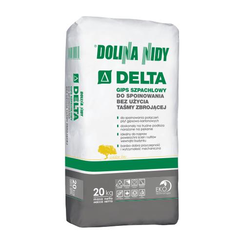 Gips szpachlowy Delta 20kg - Dolina Nidy