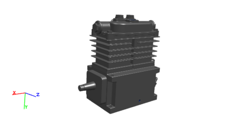 Kompresor 450L/MIN. KNORR 2CY Putzmeister (001006003)