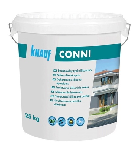 TYNK SILIKONOWY CONNI S 25 KG BIAŁY KNAUF 1,0MM - 650164
