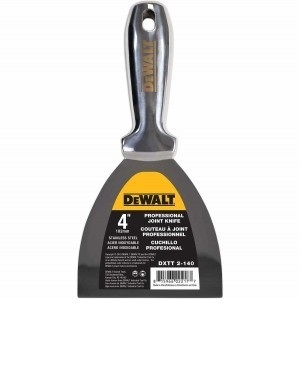 Szpachelka jednoczęściowa ze stali nierdzewnej DEWALT 4" 2-404