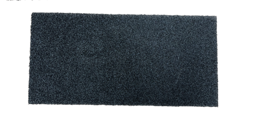 Gąbka wymienna czarna z klejem do pacy / zacieraczki - wymiar 130mm x 270mm