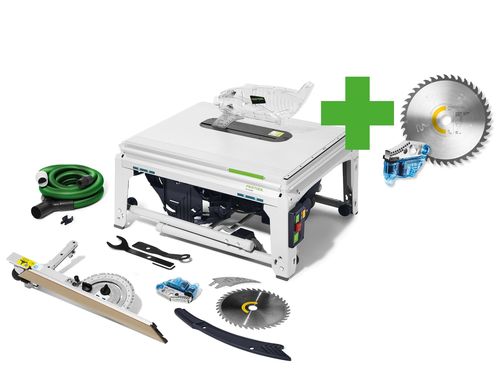 Festool Pilarka stolikowa TKS 80 EBS KT/W40 Limited Edition - 577143 + Tarcza pilarska WOOD UNIVERSAL HW 254x2,4x30 W40(575975...