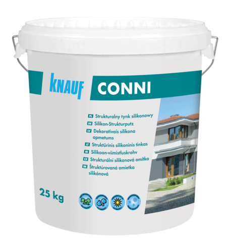 Knauf Tynk silikonowy Conni S 25 kg zabarwiony / II, III grupa kolorów