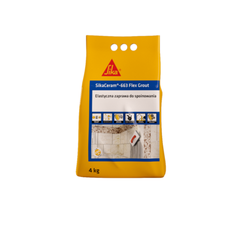SikaCeram-663 FlexGrout Manhattan 4KG