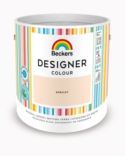 BECKERS DESIGNER COLOUR APRICOT 2,5L