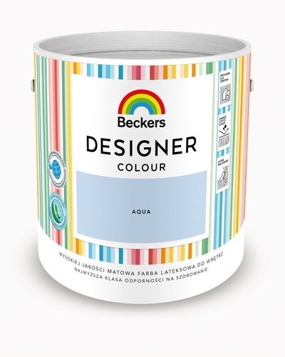 BECKERS DESIGNER COLOUR AQUA 2,5L
