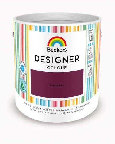 BECKERS DESIGNER COLOUR BURGUNDY 2,5L
