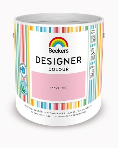 BECKERS DESIGNER COLOUR CANDY PINK 2,5L