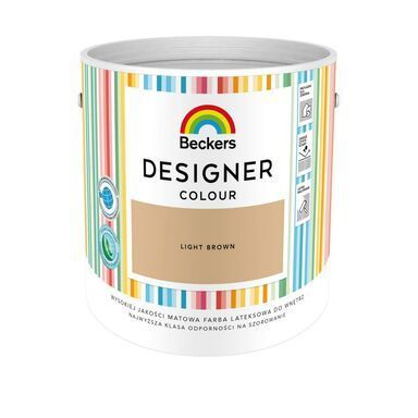 BECKERS DESIGNER COLOUR LIGHT BROWN 5L