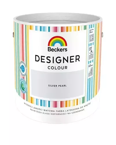 BECKERS DESIGNER COLOUR SILVER PEARL 5L